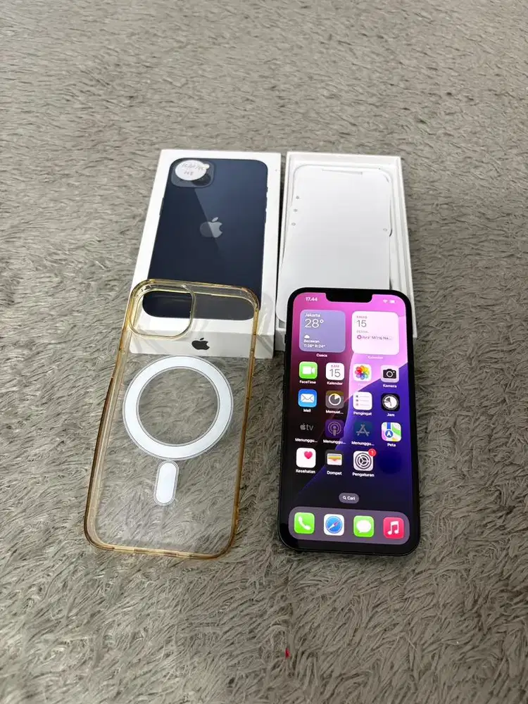 Iphone 13 128gb Black IBOX Mulus Fullset Ori