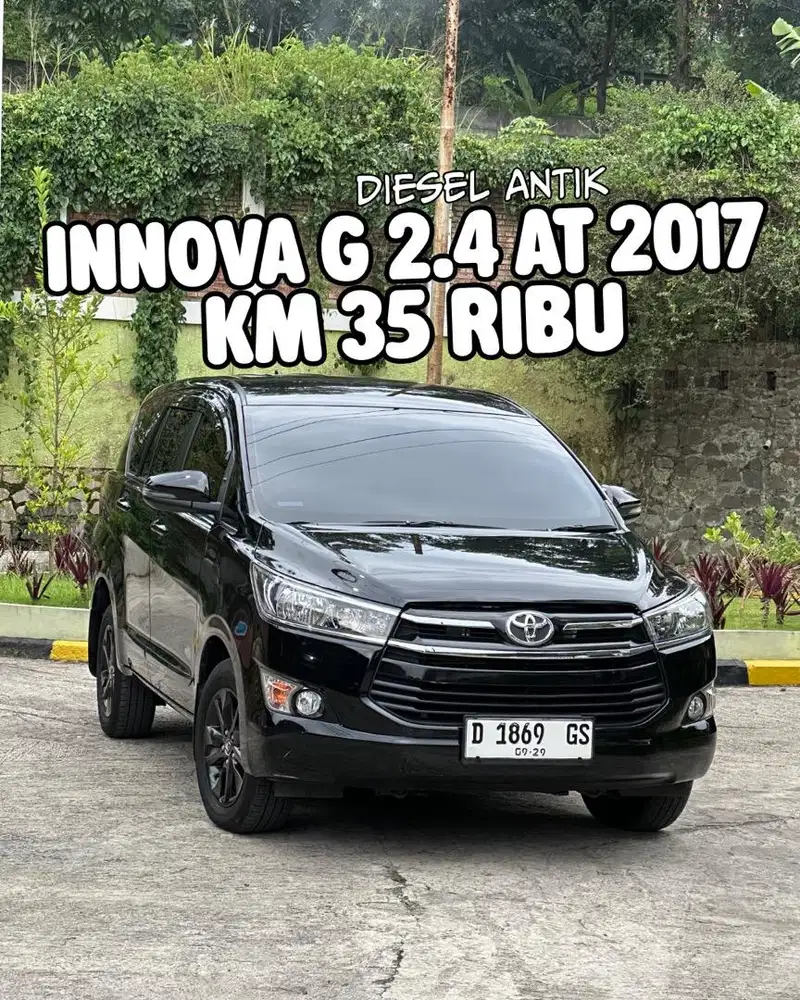 INNOVA G DIESEL AUTOMATIC 2018 NIK 2017