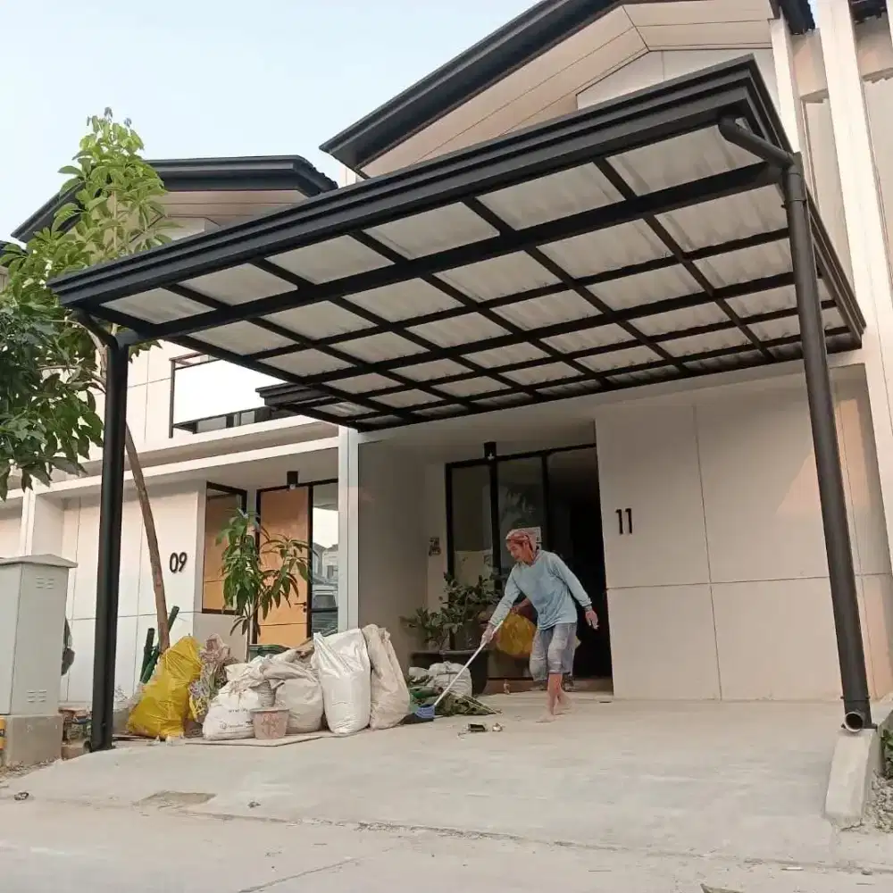 Kanopi atap alderon rs