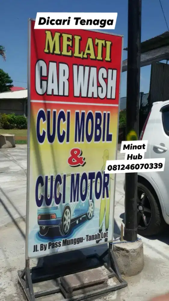LOWONGAN TENAGA CUCI MOBIL & MOTOR