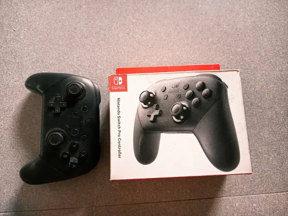 Di JUAL CEPAT EFEK BU BANGET STIK NITENDO SWITCH PRO CONTROLLER