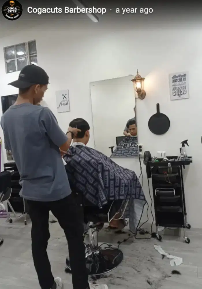 TAKEOVER BARBERSHOP - Lokasi Strategis Condet