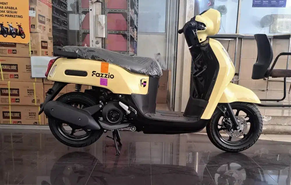 [ Motor Baru ] Fazzio hybrid kunci biasa kuning