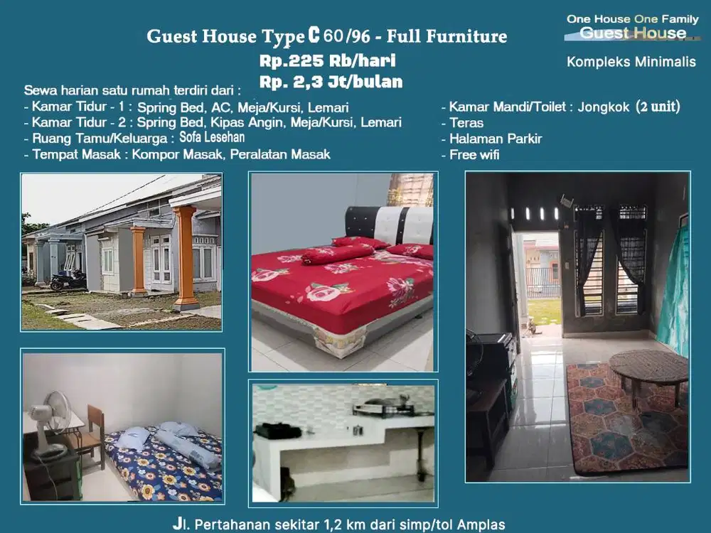 Disewakan Rumah Furnished