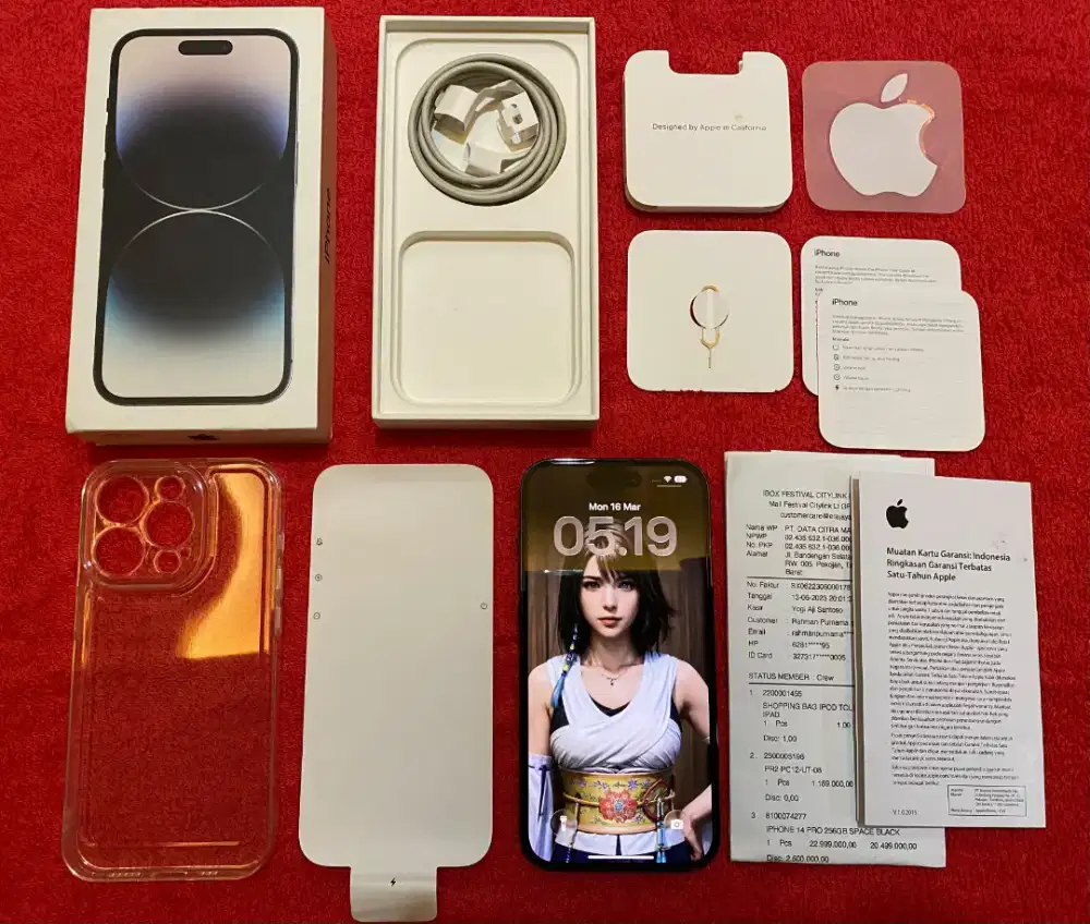 iphone 14 PRO 256GB black IBOX fullset PA / A