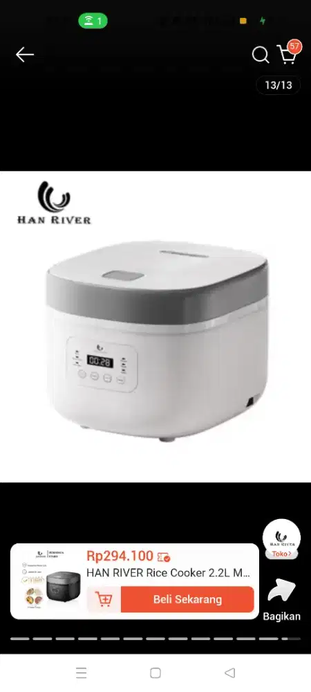 Dijual Rice cooker digital Han River