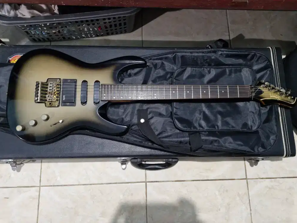 Superstrat Vantage 718GDT Original Korea seperti Charvel Jackson