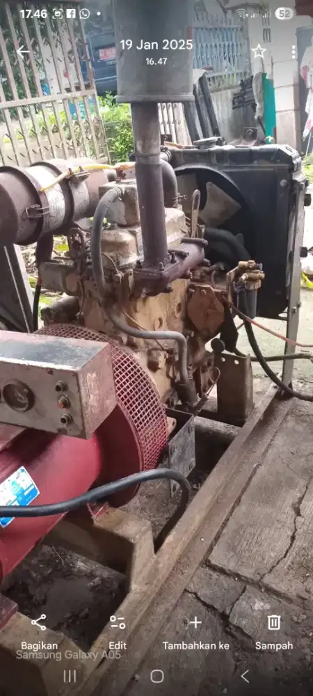 Genset Yanmar 3TN 30KVA