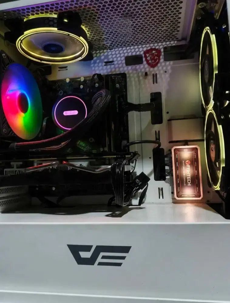 Pc ganteng ryzen 5 3500 aja siap pakai