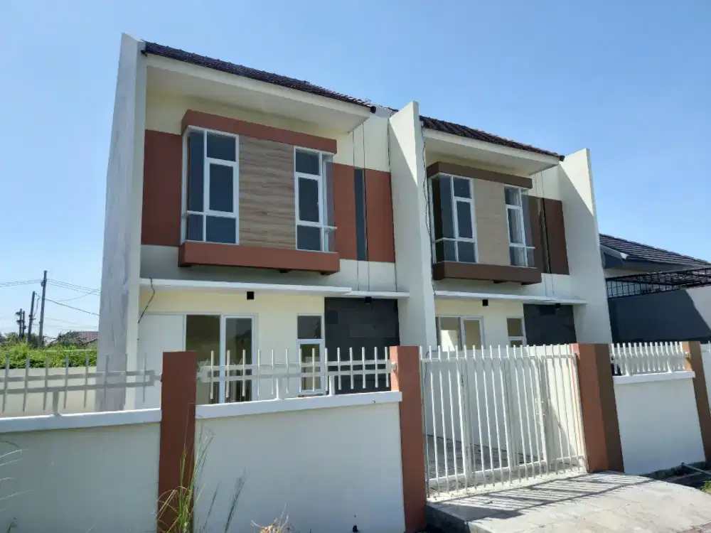 Rumah baru minimalis modern, super strategis, full ventilasi sirkulasi