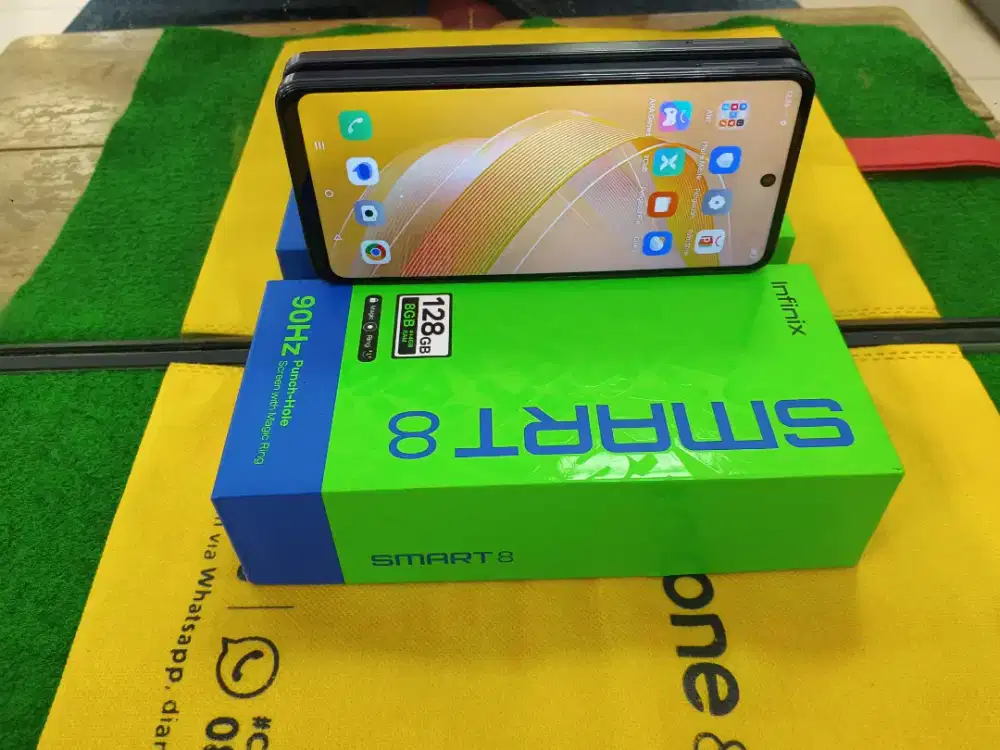 Infinix Smart 8 Ram 4 /128 gb mulus lengkap no minus