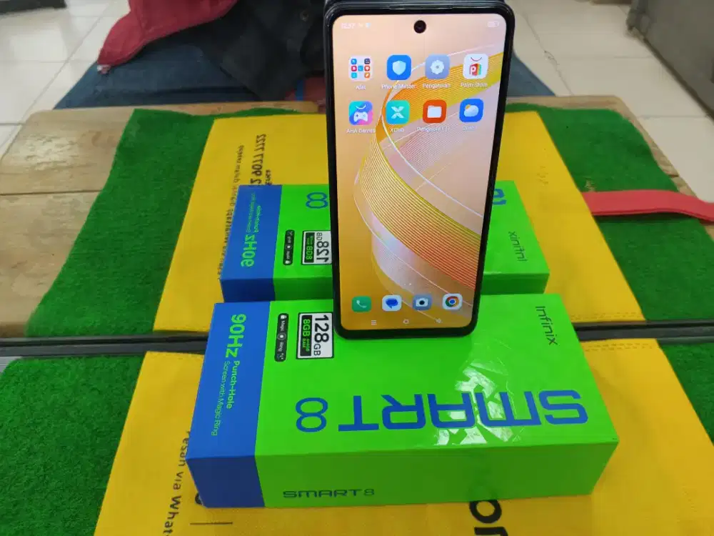 Infinix Smart 8 Ram 4/128 gb mulus lengkap no minus smua normal