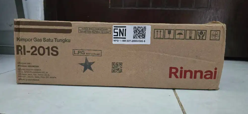 Kompor gas Rinnai 1 tungku