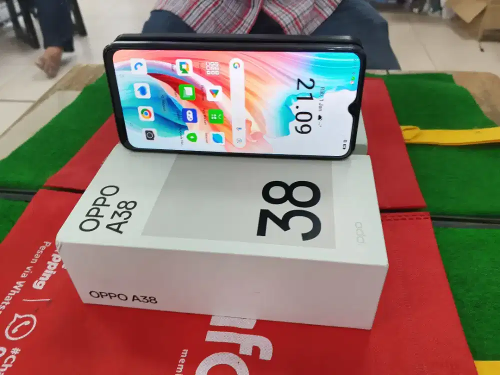 Oppo A38 Ram 6 /128 gb mulus lengkap normal