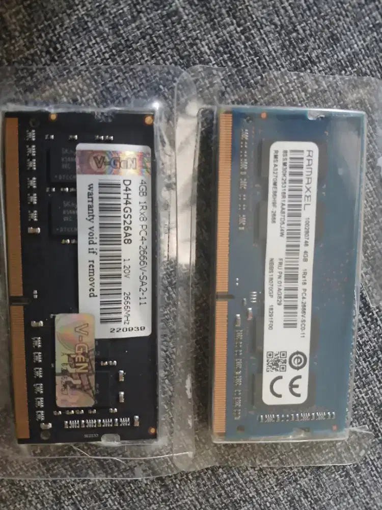 Ram Laptop 4gb x 2 DDR 4