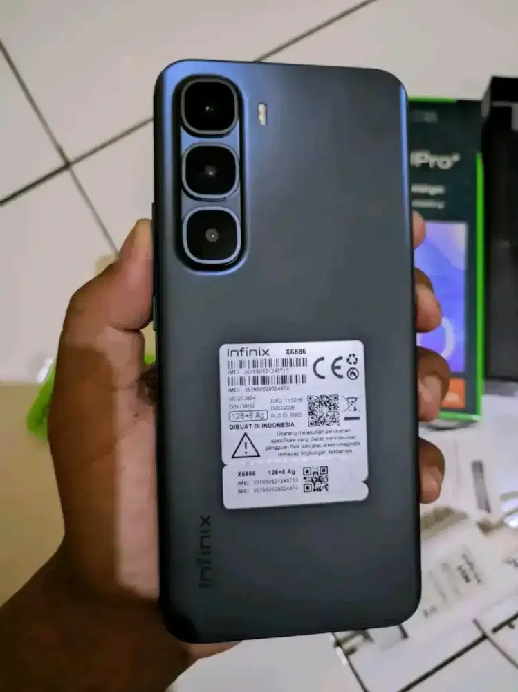 Infinix hot 60 pro plus fullset orian semua (8+8/128gb) sebulan pakai