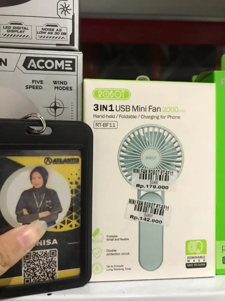 MINIFAN ROBOT RT-BF11 | ATLANTIS DAHSYAT