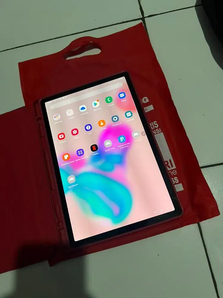 Samsung Galaxy Tab 6S 4G LTE Sein Resmi Wifi ON