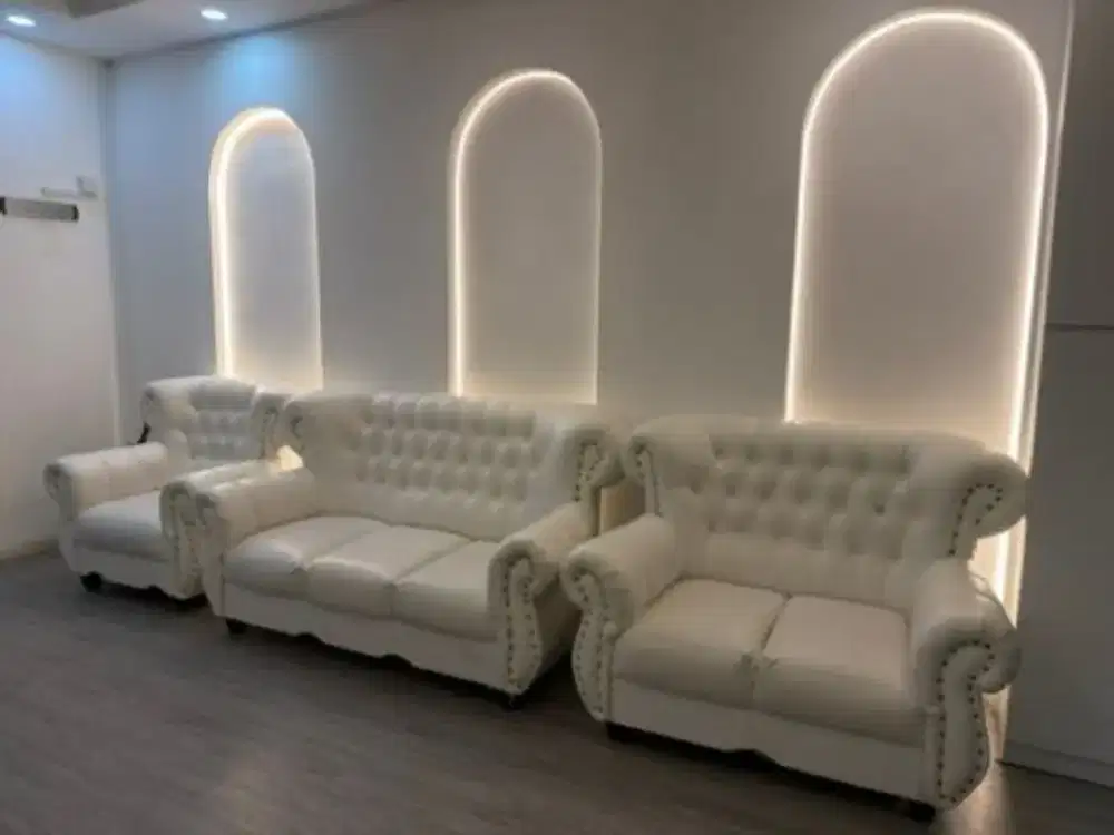 JUAL SOFA MEWAH KULIT ASLI DARI SINGAPORE