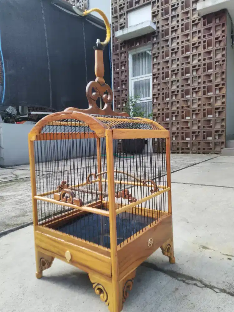 Kandang Kotak Jati Ring Fiber