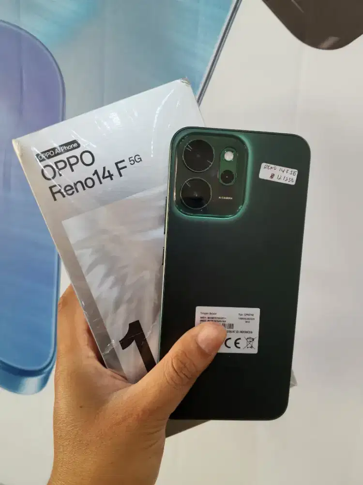 Oppo reno 14f 5g ram 12/256 open dus