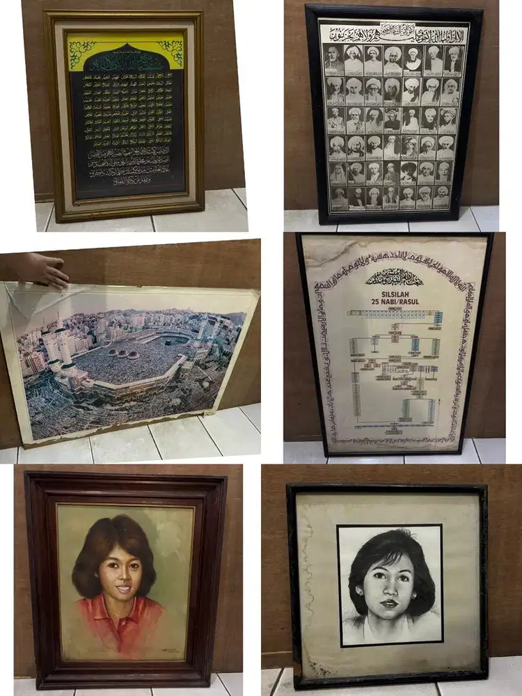 Lukisan frame dan gambar frame