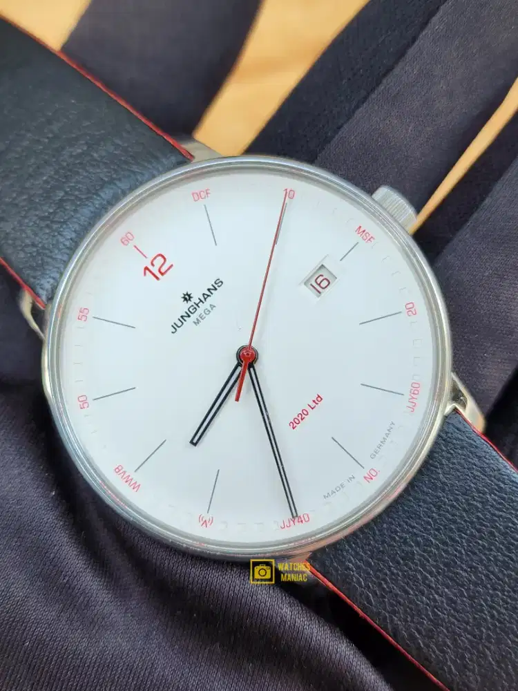 Jam Tangan Rare Luxury Original Junghans Mega Limited Japan Fulset Box