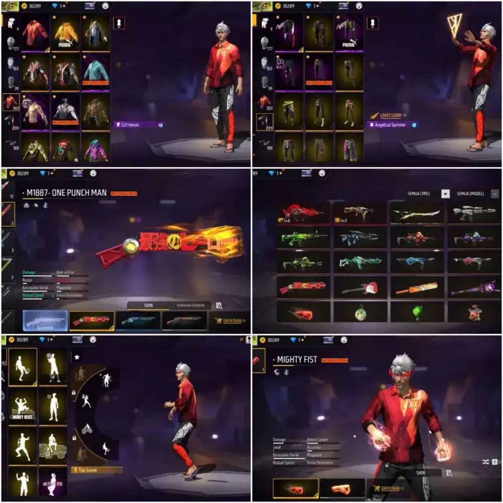 Jual akun ff aman dan amanah