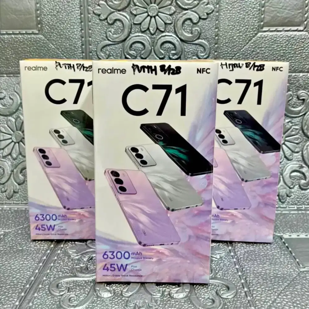REALME C71 8/128 BARU
