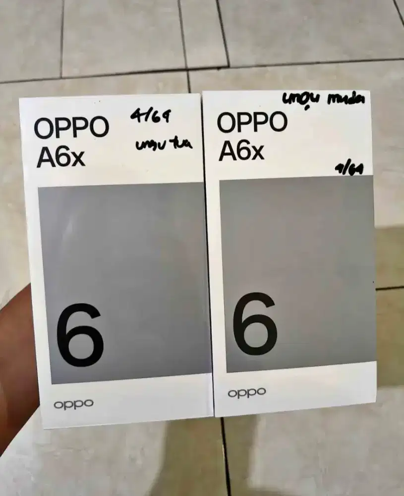 OPPO A6X 4/128 BARU