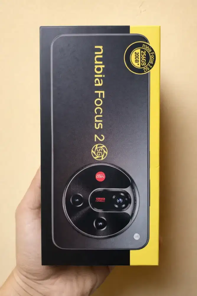 Nubia Focus 2 5G Like New 99% Mulus – Baru Pakai Sebentar, NFC Aktif