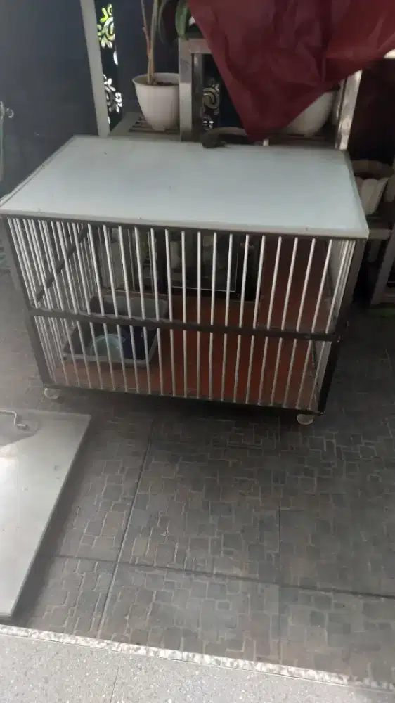 Kandang Kucing Aluminium