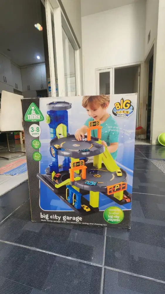 ​Mainan Anak ELC Big City Garage – Kondisi Mulus & Lengkap Dus