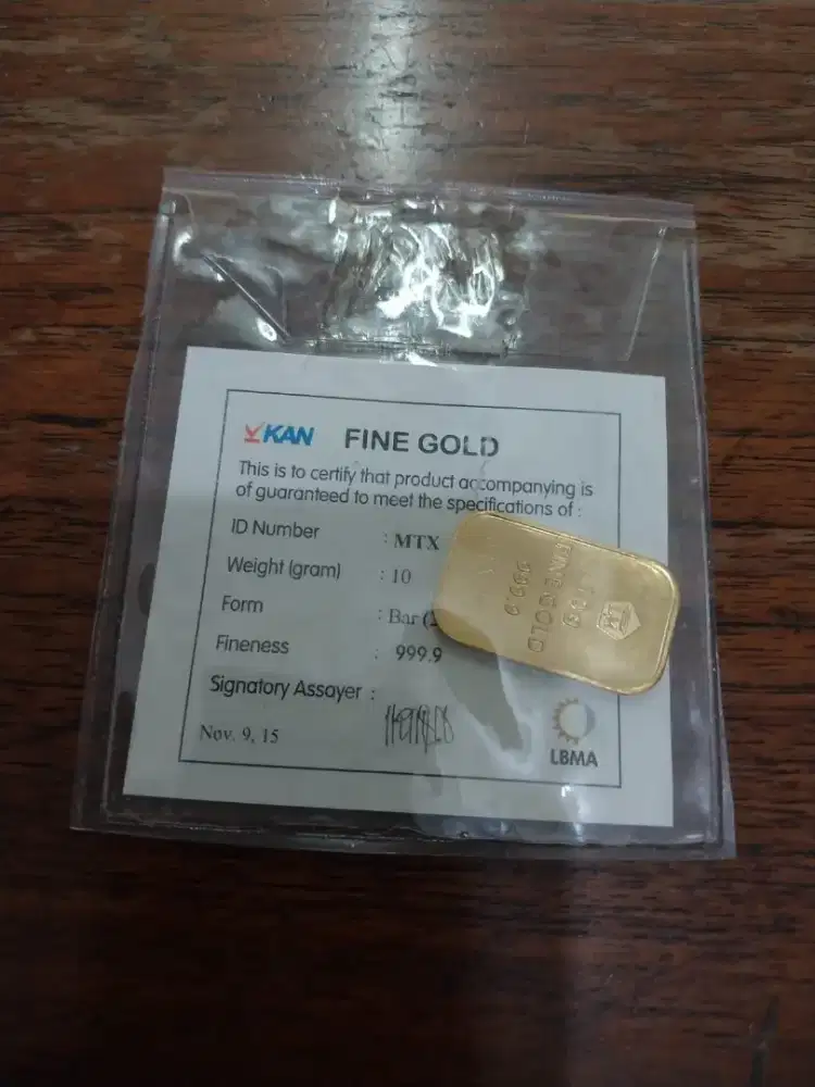 Logam Mulia LM Antam 10 gram