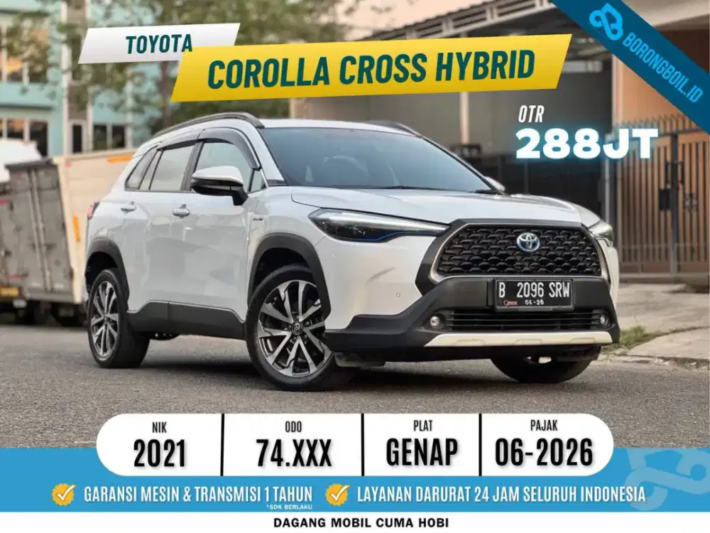 Corolla Cross Hybrid 2021 Putih