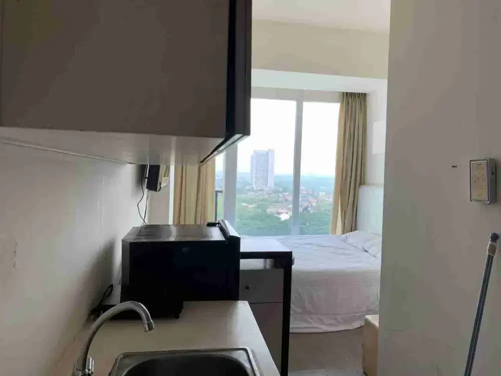 JUAL CEPAT Apartment Tree Park BSD Studio Full Furnished 450 Jt Nego