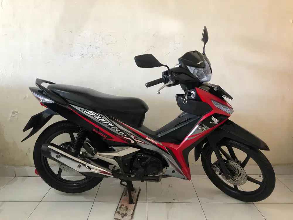 Supra X FI 125 Th.2017 Merah Hitam!!