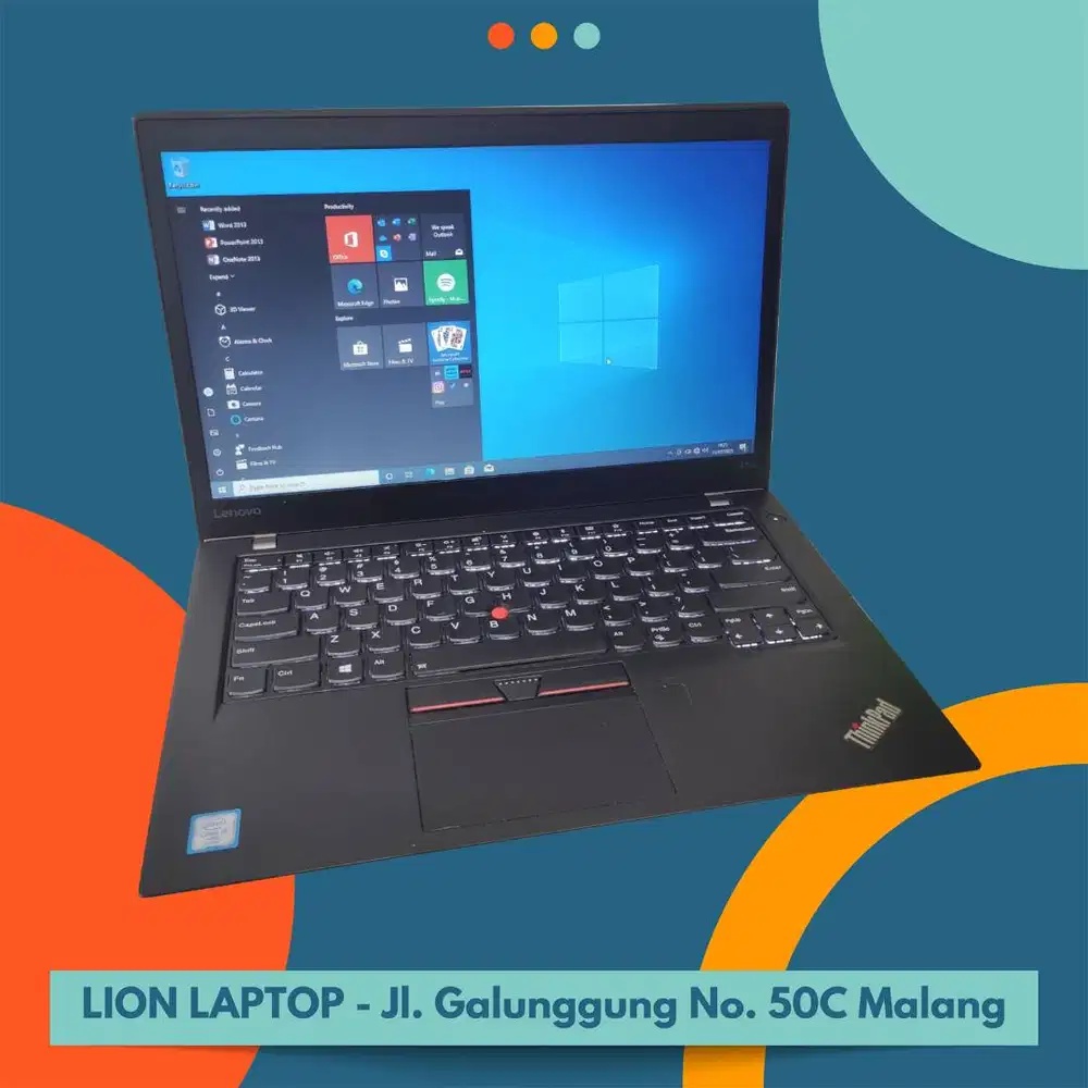 RAM 8GB SSD 256GB Core i7 SLIM Lenovo Thinkpad T470s [16|03]