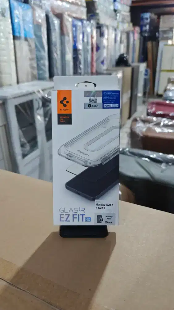 screen protector samsung S25 plus / S24 plus, Spigen original, isi 2pc