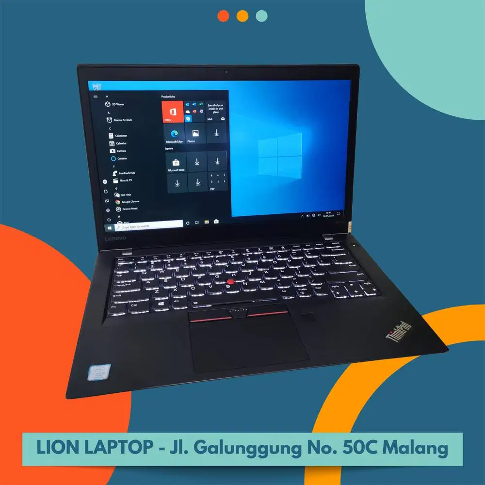 Core i5 Gen 7 RAM 8GB SLIM TOUCHSCREEN Lenovo Thinkpad T470s [16|03]