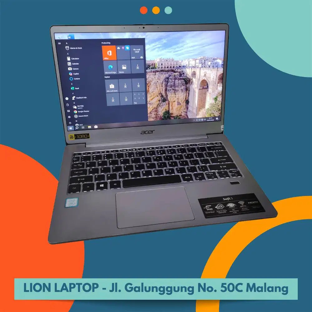 Super Slim Core i5 Gen 8 8/25 Acer Swift 3 SF313-51 [16|03]