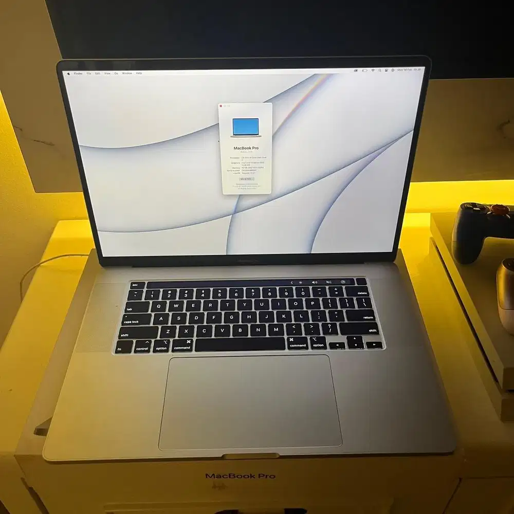 Macbook Pro 16 inch 2019 16/512gb Ibox