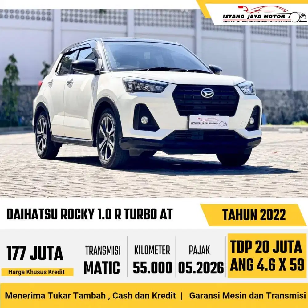 [FIRST HAND] Daihatsu Rocky 1.0 R Two Tone 2022 Putih