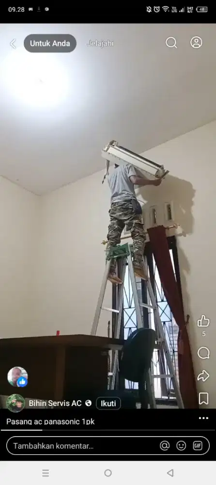 Pemasangan dan perawatan ac