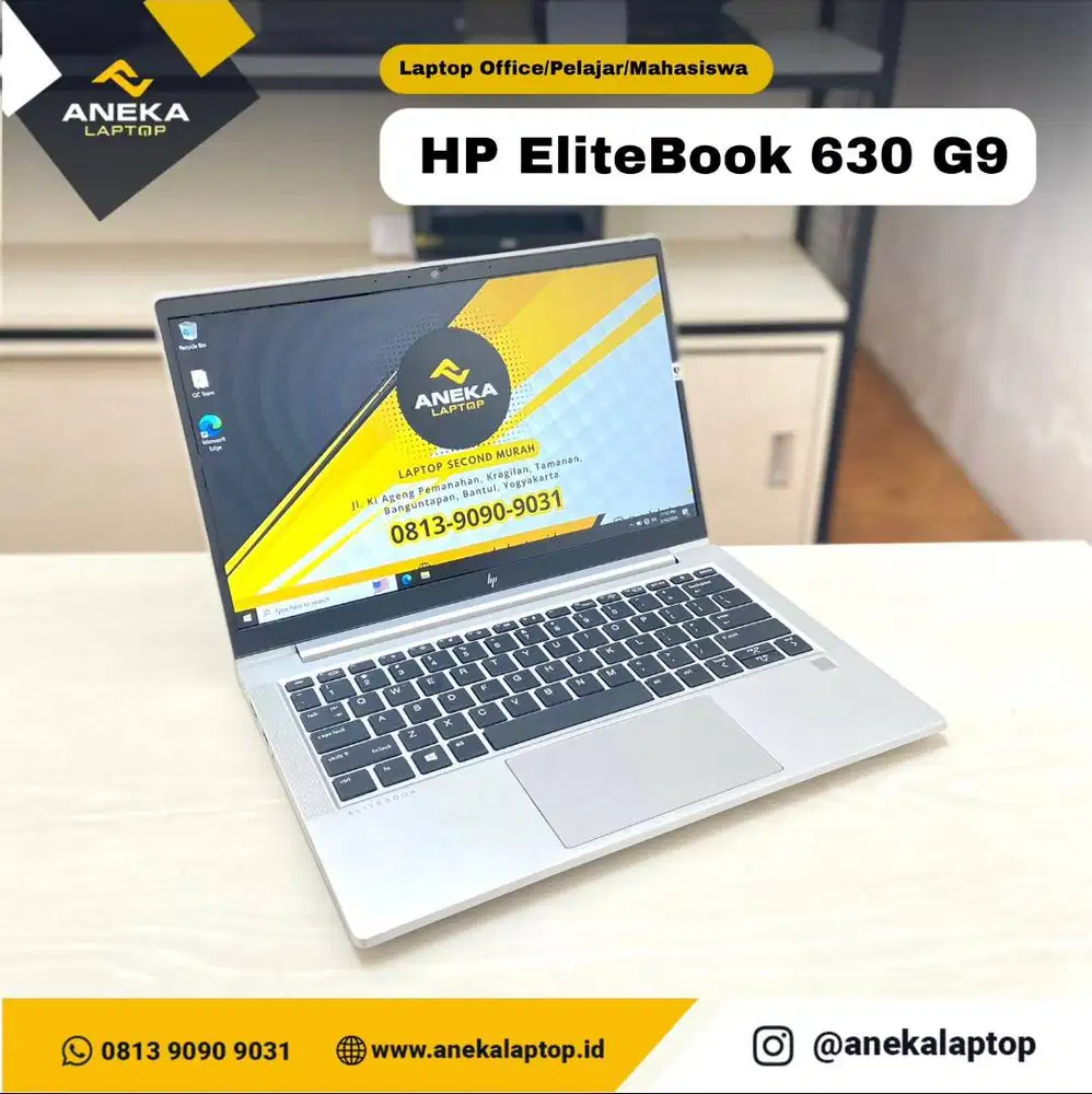 HP EliteBook 630 G9/I3-Gen 12/8GB/ssd 256GB/14FHD