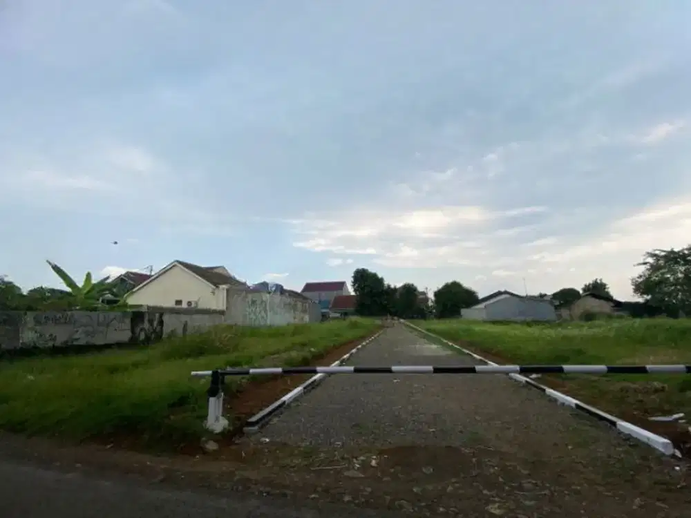 Tanah Kavling Siap Bangun 5 Menit Gerbang Toll Kayu Manis, SHM