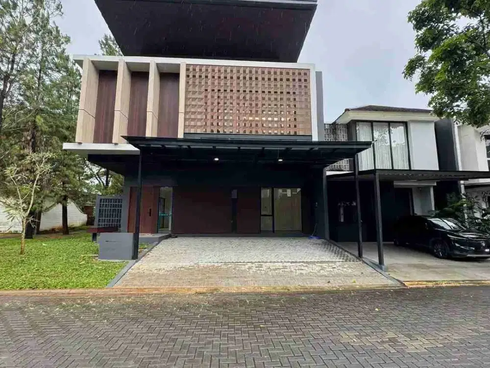 Rumah Hoek Samping Taman Foresta Cluster Fresco Aria BSD