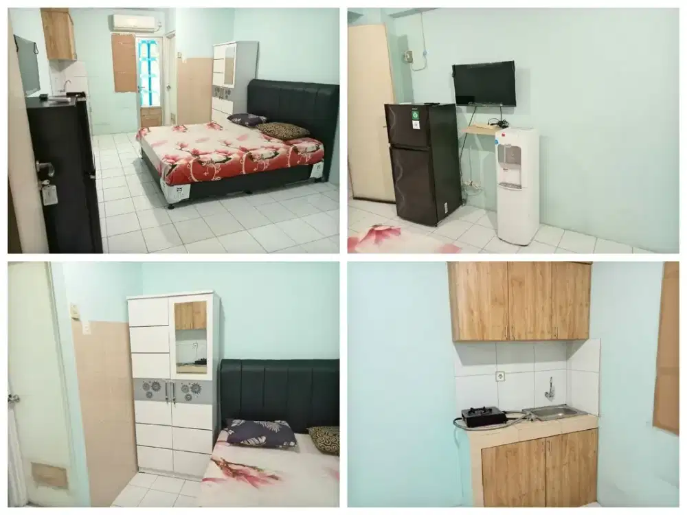 Disewa Apartemen Gading Nias - T. Crisant, STUDIO, Furnished, luas 24 m2, Bagus