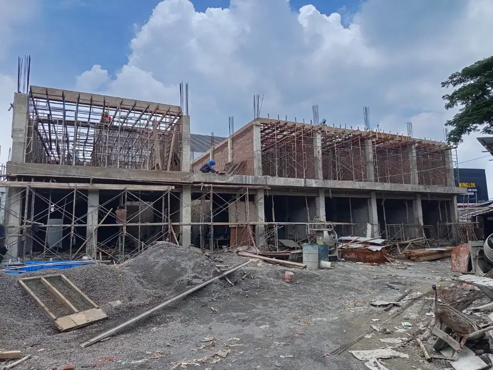 DIJUAL 7 UNIT RUKO NEW GRESS RAYA MERR IR SOEKARNO! LOKASI NOL JALAN!