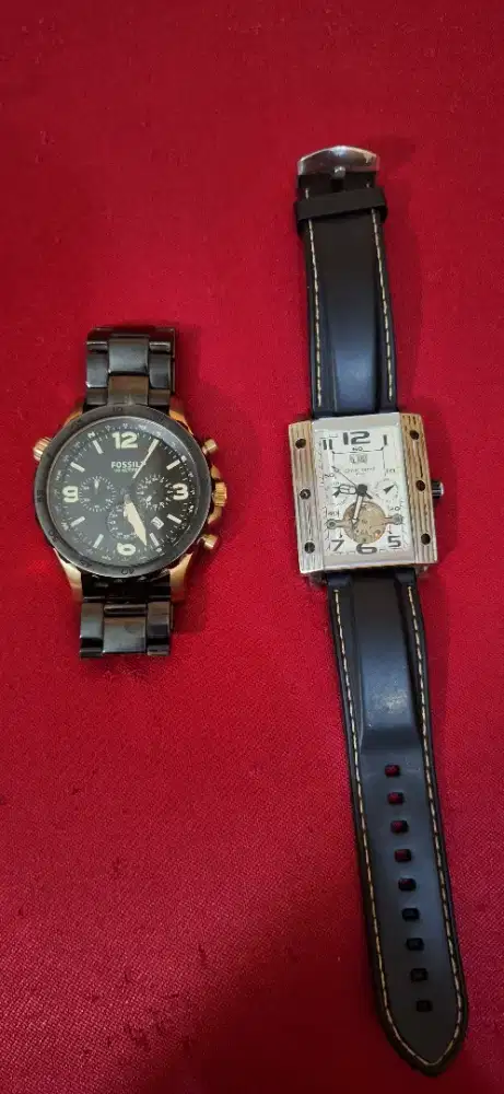 Jam fossil dan christ verra automatic smua original